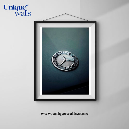 Mercedies Car logo Wall Art