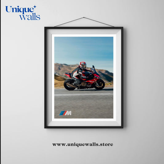 BMW S1000RR Bike Wall Art