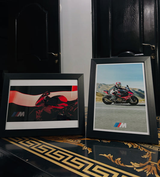 BMW S1000rr bike (Pack of 2) Digital Wall Art 🖼️